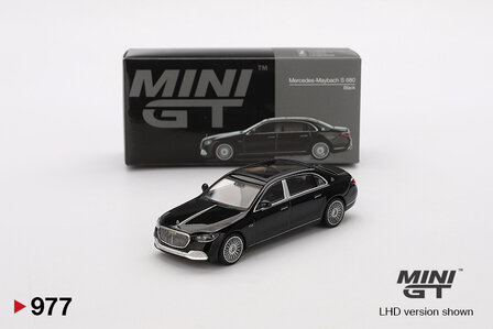 Mini GT 1:64 Mercedes Benz Maybach S 680 Black, LHD