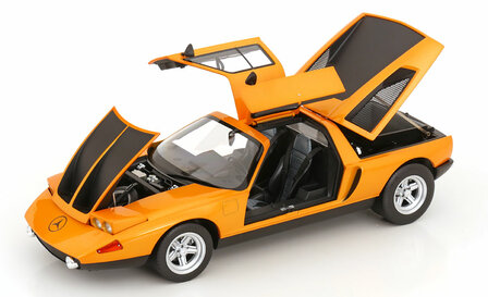 Norev 1:18 Mercedes Benz C 111 / II 1970 Weissherbs metallic
