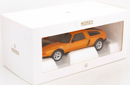 Norev 1:18 Mercedes Benz C 111 / II 1970 Weissherbs metallic