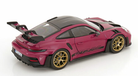 Norev 1:18 Porsche 911 GT3 RS w/Weissach Pack 2022 Ruby Star