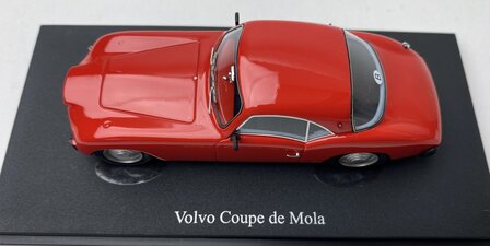 Autocult 1:43 Volvo Coupe De Mola rood ( Bel / Swe 1961)