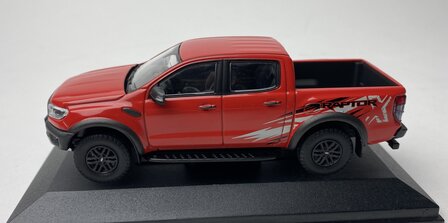 Vanguards 1:43 Ford Ranger Raptor X SE Red