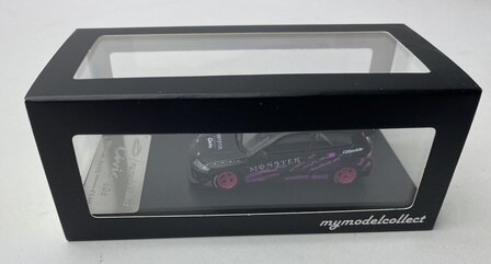 My Model Collect 1:64 Honda Civic EG6 &quot;Monster&quot; black/pink