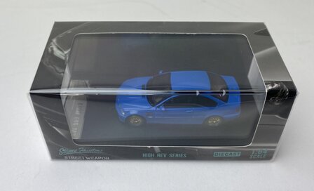 Stance Hunter 1:64 BMW  E46, blue with BBS rim blauw
