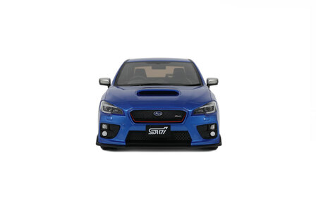 Otto Mobile 1:18 Subaru WRX Sti S207 WR Blue Pearl 2015 RHD. Verwacht eind week 44