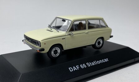 Lagamo Miniature 1:43 DAF 66 1100 Stationcar ( Combi ) wit - limited 500 pcs in windowbox