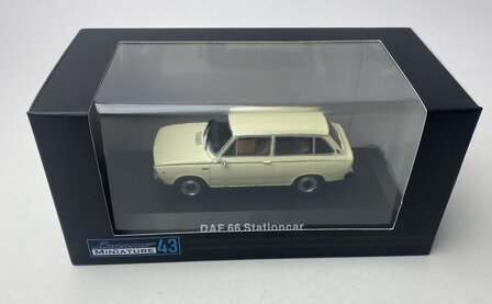 Lagamo Miniature 1:43 DAF 66 1100 Stationcar ( Combi ) wit - limited 500 pcs in windowbox