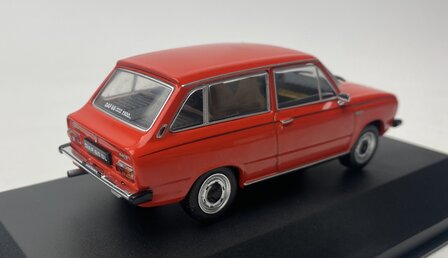 Lagamo Miniature 1:43 DAF 66 1100 Stationcar ( Combi ) rood - limited 500 pcs in windowbox