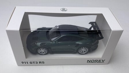 Norev 1:43 Porsche 911 GT3 RS 2022 Malachite Green metallic/ Black Jet-car