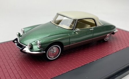 Matrix 1:43 Citroen DS21 Grand Palais Coupe groen metallic