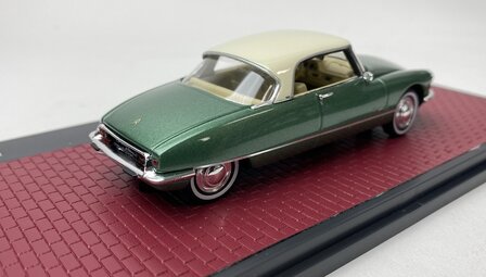 Matrix 1:43 Citroen DS21 Grand Palais Coupe groen metallic