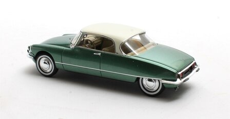 Matrix 1:43 Citroen DS21 Grand Palais Coupe groen metallic