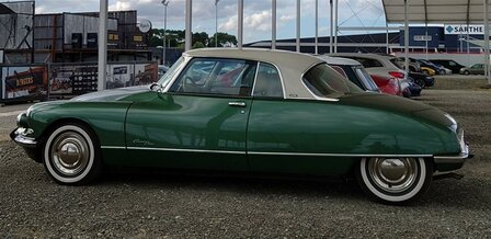 Matrix 1:43 Citroen DS21 Grand Palais Coupe groen metallic