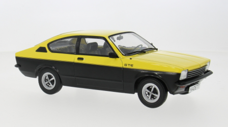 MCG 1:18 opel Kadett C Coupe GT/E yellow , black verwacht binnen kort