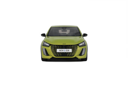 Otto Mobile 1:18 Peugeot E-208 Jaune Agueda 2024
