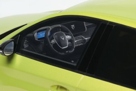 Otto Mobile 1:18 Peugeot E-208 Jaune Agueda 2024