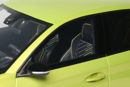 Otto Mobile 1:18 Peugeot E-208 Jaune Agueda 2024