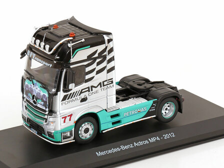 Atlas 1:43 Mercedes-Benz Actros MP4 Truck AMG Petronas F1 Team, various 2012