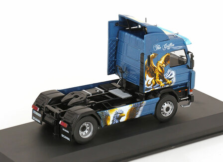Atlas 1:43 Scania 143M Truck *The Griffin*, blue 1990