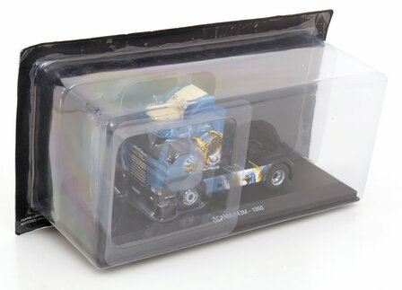 Atlas 1:43 Scania 143M Truck *The Griffin*, blue 1990