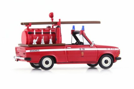 Autocult 1:43 DAF 46 Brandweer (NL), Limited 333 pcs - Resin model incl. vitrine