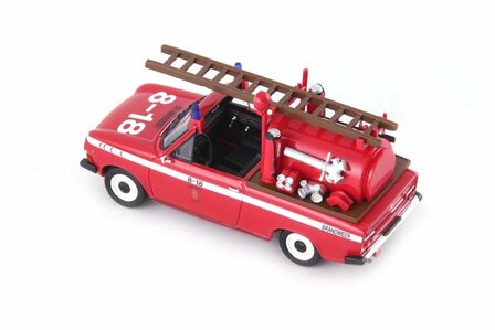 Autocult 1:43 DAF 46 Brandweer (NL), Limited 333 pcs - Resin model incl. vitrine