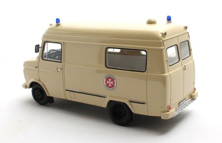 Matrix 1:43 Opel Blitz Voll Johanitter Aalen 65-75 beige. Verwacht Q1-2026