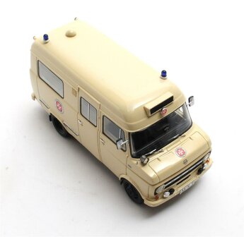 Matrix 1:43 Opel Blitz Voll Johanitter Aalen 65-75 beige. Verwacht Q1-2026