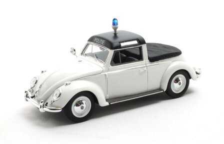 Matrix 1:43 Volkswagen Beetle kuip coach politie Den Haag met tonneau 1958. verwacht Q1 2026
