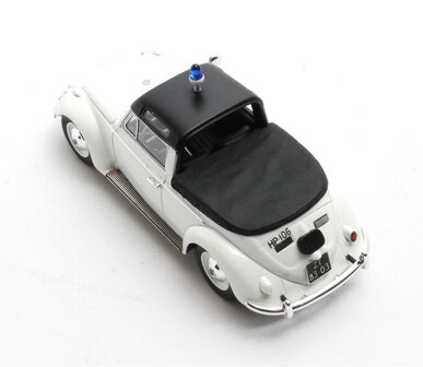 Matrix 1:43 Volkswagen Beetle kuip coach politie Den Haag met tonneau 1958. verwacht Q1 2026
