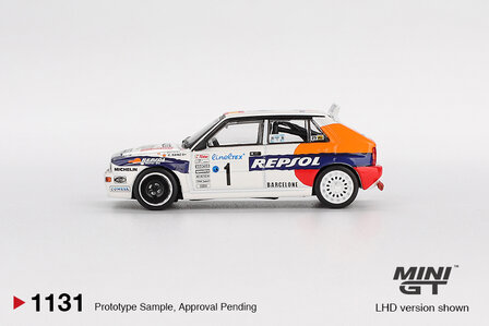 Mini GT 1:64 Lancia Delta HF Integrale Evoluzione, No 1 1993 Rallye Monte-Carlo LHD. Verwacht 02-2026