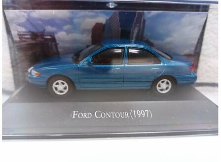 Atlas 1:43 Ford Contour 1997 blauw