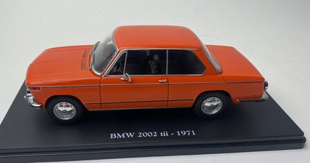Atlas 1:24 BMW 2002 Tii 1971, orange