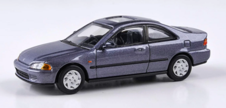 Para64 1:64 Honda Civic Coupe EJ1, horizon grey 1995 LHD