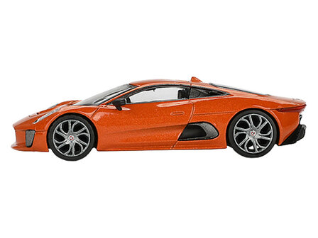 Mini GT 1:64 Jaguar C-X75 Orange Metallic 007 James Bond &quot;Spectre&quot; (2015) Movie - Dutch Blister Packaging!
