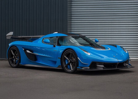 GT Spirit 1:18 Koenigsegg Jesko 2025 blauw. Levering 04-2026
