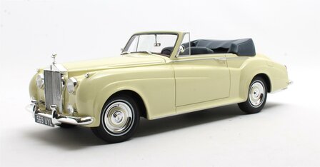 Cult Models 1:18 Rolls Royce Silver Cloud DHC Ivory 60-62