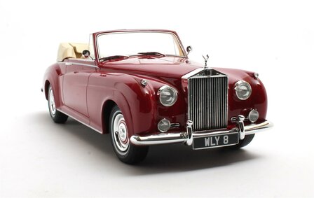 Cult Models 1:18 Rolls Royce Silver Cloud DHC Shell red 60-62