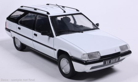 WhiteBox 1:24 Citroen BX Break white binnenkort  verwacht