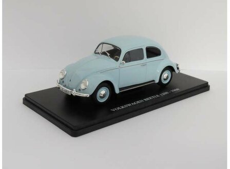 Atlas 1:24 Volkswagen Beetle 1200, Light Blue 1960