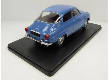 Atlas 1:24 Saab 96 V4, blue 1970