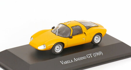 Atlas 1:43 Renault Varela Andino GT 1969 geel in blisterverpakking