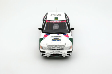 Otto Mobile 1:18 Subaru Legacy RS, no 7 C. McRae Gr.A Sweden Rallye 1992