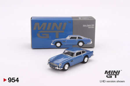Mini GT 1:64 Aston Martin DB5 Sierra Blue LHD