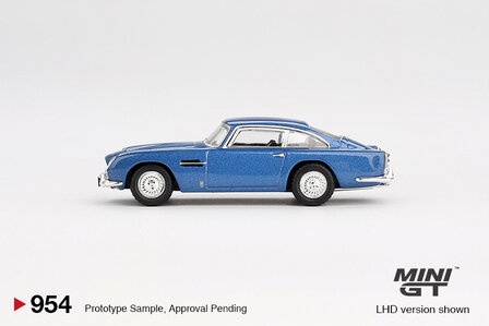 Mini GT 1:64 Aston Martin DB5 Sierra Blue LHD