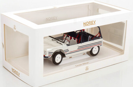 Norev 1:18 Citroen Mehari 2016 Blue White Red. Levering 12-2025