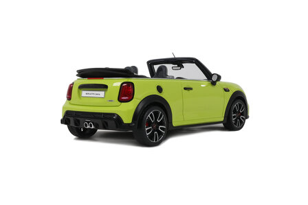 Otto Mobile 1:18 Mini JCW Cabrio Zesty Yellow C5H 2021. Levering 05-2026