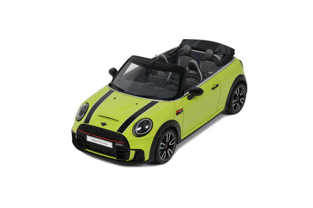 Otto Mobile 1:18 Mini JCW Cabrio Zesty Yellow C5H 2021. Levering 05-2026