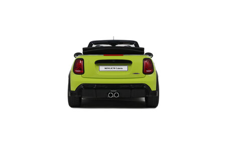 Otto Mobile 1:18 Mini JCW Cabrio Zesty Yellow C5H 2021. Levering 05-2026