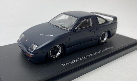 Autocult 1:43 Porsche Experimental Prototyp 1985, zwart